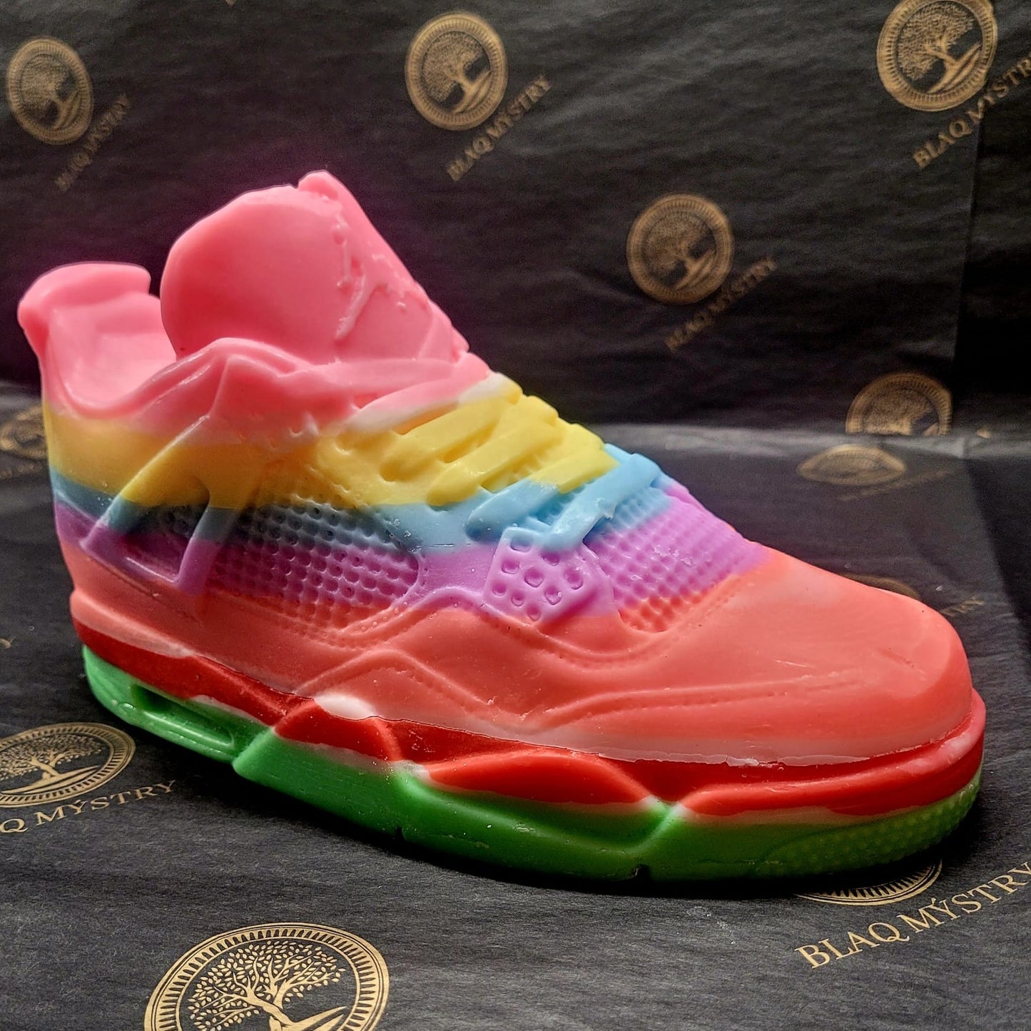 AJ4 Sneaker Candle-RAINBOW